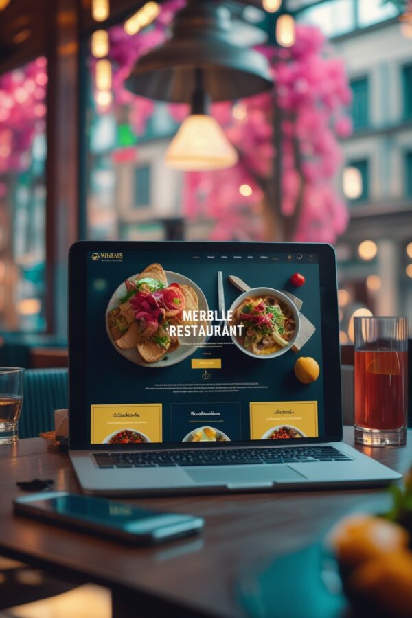 Google Map Integration auf One-Pager Restaurant-Website – Standortanzeige